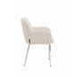 Matstol Vätö, Beige/Silver