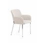 Matstol Vätö, Beige/Silver