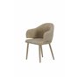 Matstol Evelin, Beige/Natur