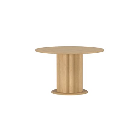Runt matbord Reko, Ø120 cm, Natur