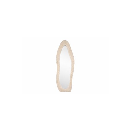 Spegel Mirza, Beige,Clear