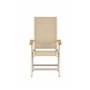 Positionsstol Panama, Beige