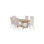 Matgrupp Kenya med Break matstolar, 180 × 120 cm