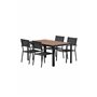 Matgrupp Break med Copacabana matstolar, 150 × 90 cm