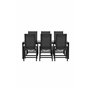Matgrupp Break med Albany matstolar, 205 × 90 cm