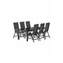 Matgrupp Break med Albany matstolar, 205 × 90 cm