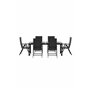 Matgrupp Togo med Break matstolar, 200 × 100 cm
