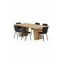 Matgrupp Logga med Punsch matstolar, 210 × 100 cm