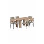 Matgrupp Lillehammer med Butterfly matstolar, 200 × 90 cm