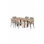 Matgrupp Lillehammer med Butterfly matstolar, 200 × 90 cm