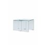 Sidobord Telemark sidobord, 142,236 × 142,236 cm, Transparent