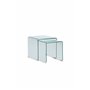 Sidobord Telemark sidobord, 142,236 × 142,236 cm, Transparent