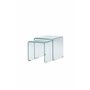 Sidobord Telemark sidobord, 142,236 × 142,236 cm, Transparent