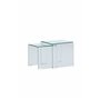 Sidobord Telemark sidobord, 142,236 × 142,236 cm, Transparent