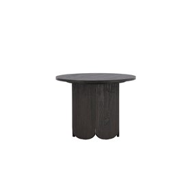 Runt soffbord Tekla, Ø60 cm, Svart