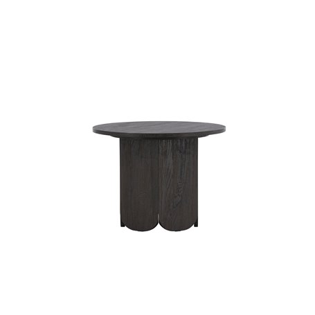 Runt soffbord Tekla, Ø60 cm, Svart