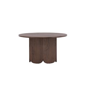 Runt soffbord Tekla, Ø80 cm, Mocca