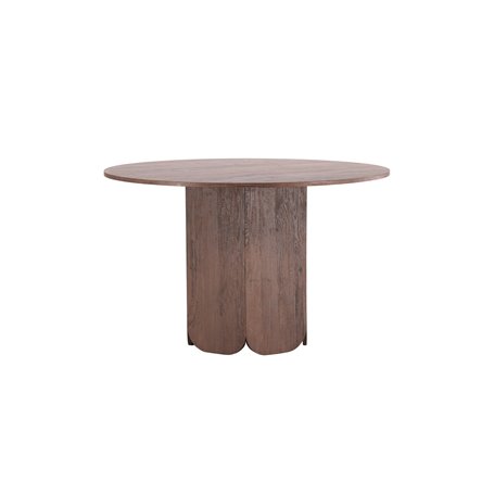 Runt matbord Tekla, Ø120 cm, Mocca