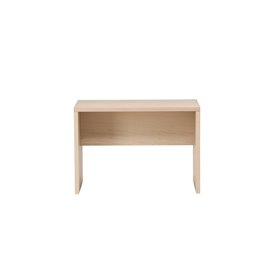 Soffbord Juni, 58 × 35 cm, Vitlaserad