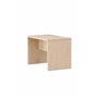 Soffbord Juni, 58 × 35 cm, Vitlaserad
