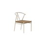 Matstol Alfons, Natur/Beige