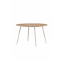 Runt matbord San Vito, Ø120 cm, Beige