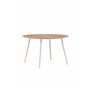 Runt matbord San Vito, Ø120 cm, Beige