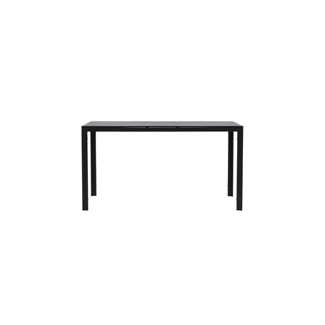 Matbord Mirko, 140 × 80 cm, Svart
