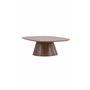 Soffbord Lanzo soffbord, 120 × 92.5 cm, Mocca