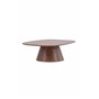 Soffbord Lanzo soffbord, 120 × 92.5 cm, Mocca