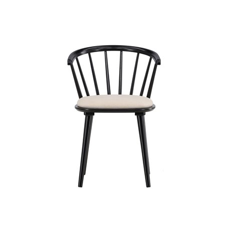 Matstol Bobby, Beige/Svart