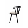 Matstol Bobby, Beige/Svart