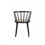 Matstol Bobby, Beige/Svart