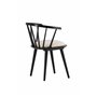 Matstol Bobby, Beige/Svart