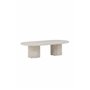 Soffbord Narvik, 120 × 60 cm, Beige