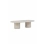 Soffbord Narvik, 120 × 60 cm, Beige