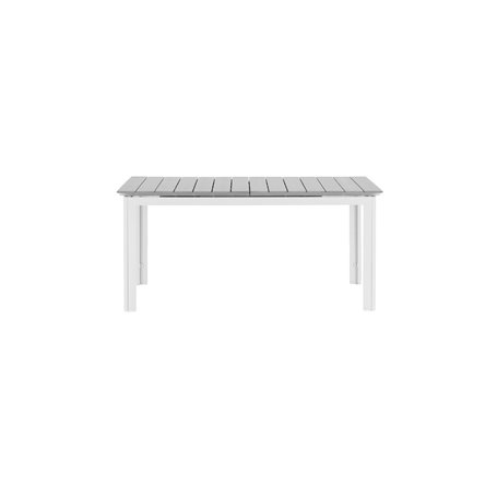 Matbord Levels, 160 × 100 cm, Vit