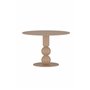 Runt matbord Boule, Ø110 cm, Brun
