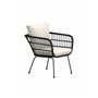 Matstol Isola, Beige/Svart