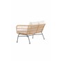 3-sitssoffa Isola 3 Sits, Natur
