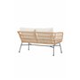 3-sitssoffa Isola 3 Sits, Natur