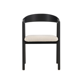 Matstol Långön, Beige/Svart