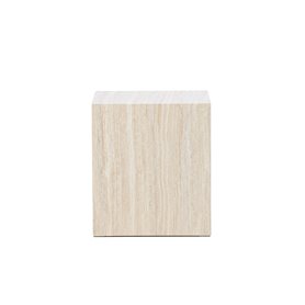 Soffbord York, 40 × 40 cm, Beige