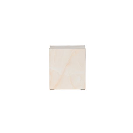 Soffbord York, 40 × 40 cm, Light Yellow