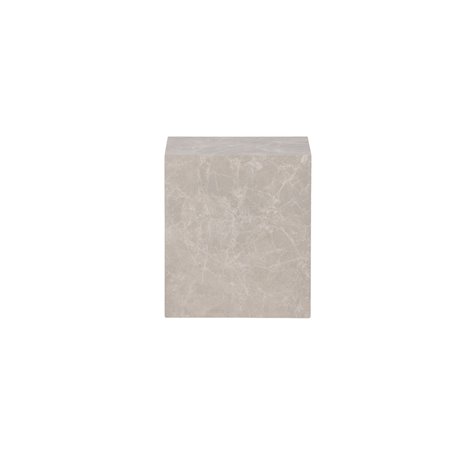 Soffbord York High, 40 × 40 cm, Beige