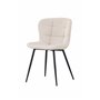 Matstol Lily, Beige/Svart