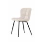 Matstol Lily, Beige/Svart
