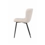 Matstol Lily, Beige/Svart