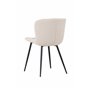 Matstol Lily, Beige/Svart