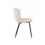 Matstol Lily, Beige/Svart